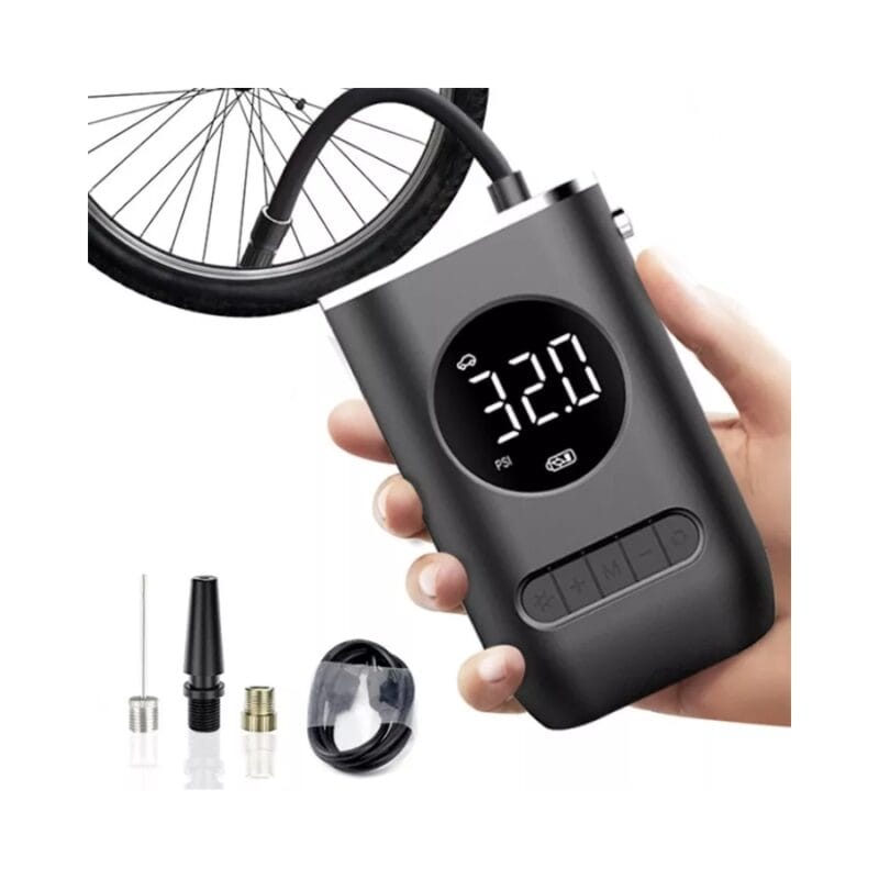 xr:d:DAFjMD07wD8:1122,j:7784896604738085799,t:24041215 Inflador Portátil Digital (compresor) 150 PSI USB-C - Autonomía en la vía