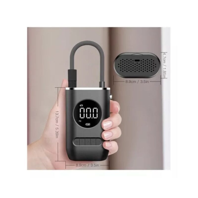 Inflador automático Inflador Portátil Digital (compresor) 150 PSI USB-C - Autonomía en la vía