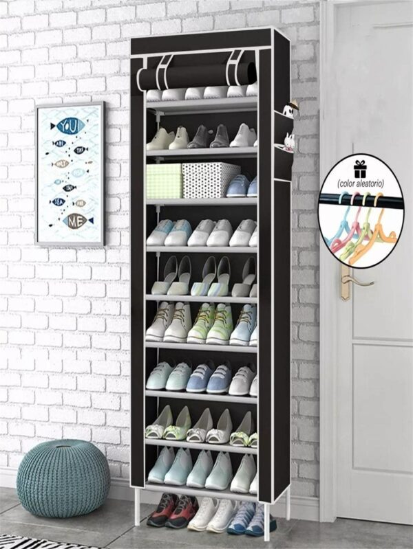 Zapatero En Tela 9 Niveles Organizador