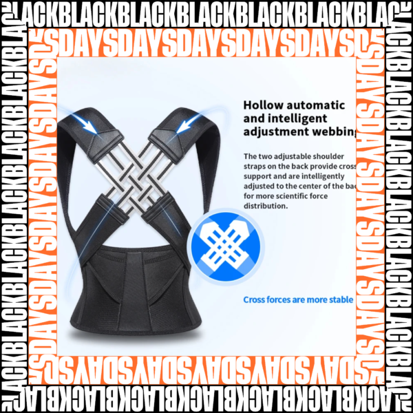 Corrector de Postura Ajustable Trenza