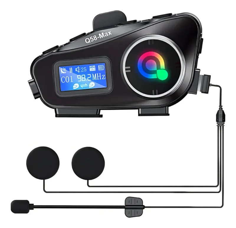 Intercomunicador Bluetooth Q58 Intercomunicador Bluetooth Q58-Max Dual Pack