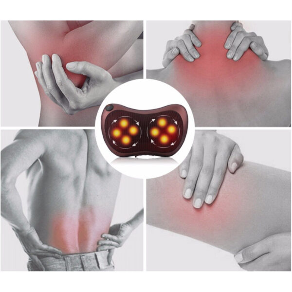 cojín masajeador shiatsu