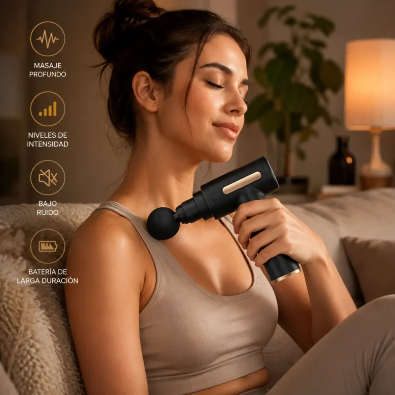 Masajeador muscular Fascial Gun Masajeador muscular