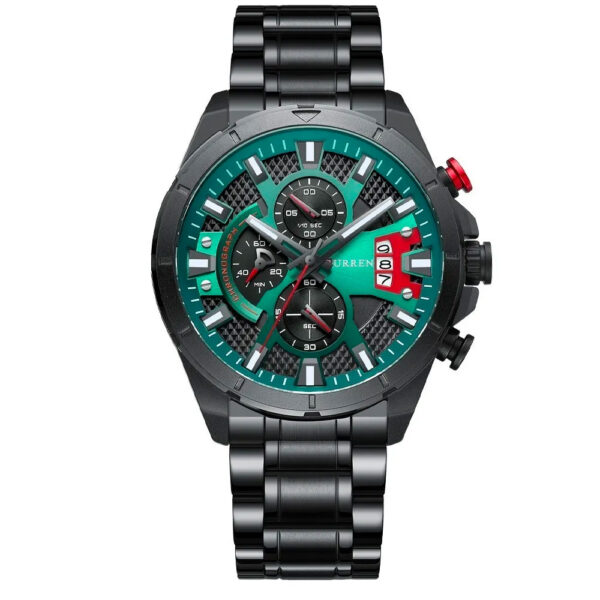 Reloj Curren 8401 Hombre Acero nuevo + tarjeta de garantía