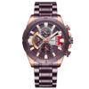Reloj Curren 8401 Hombre Acero nuevo + tarjeta de garantía