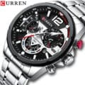 Cureen 8395 Reloj Curren 8395 Acero nuevo + Ajustador