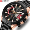 Reloj Curren 8401 Hombre Acero nuevo + tarjeta de garantía