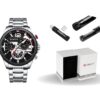 Reloj Curren 8395 Acero nuevo + Ajustador