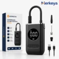 compresor de aire portatil digital merkeya para llantas de coche