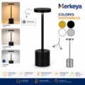 Lampara Led De Mesa Tactil Xg912 (5) Lámpara de diseño minimalista para iluminación de salas modernas.