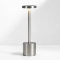 Lampara Led De Mesa Tactil Xg912 (8) Detalle de luz LED tricolor en lámpara de mesa táctil recargable