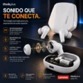 Lenovo ThinkPlus GM2 Pro (11) Auriculares inalámbricos Lenovo ThinkPlus GM2 Pro con estuche de carga.