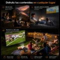 MIni proyector portatil (4) Proyector Magcubic HY320 en cualquier lugar