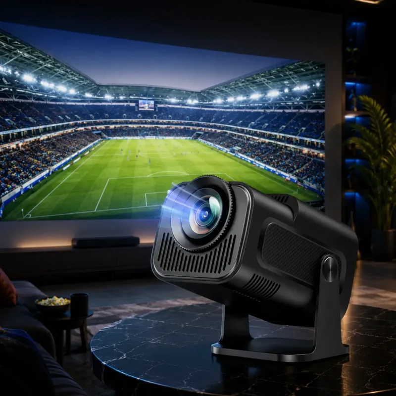MIni proyector portatil (5) Proyección de gran formato HY320