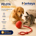 Pelota Inteligente interactiva (5) Pelota interactiva para gatos con movimiento automático, luces LED y carga USB