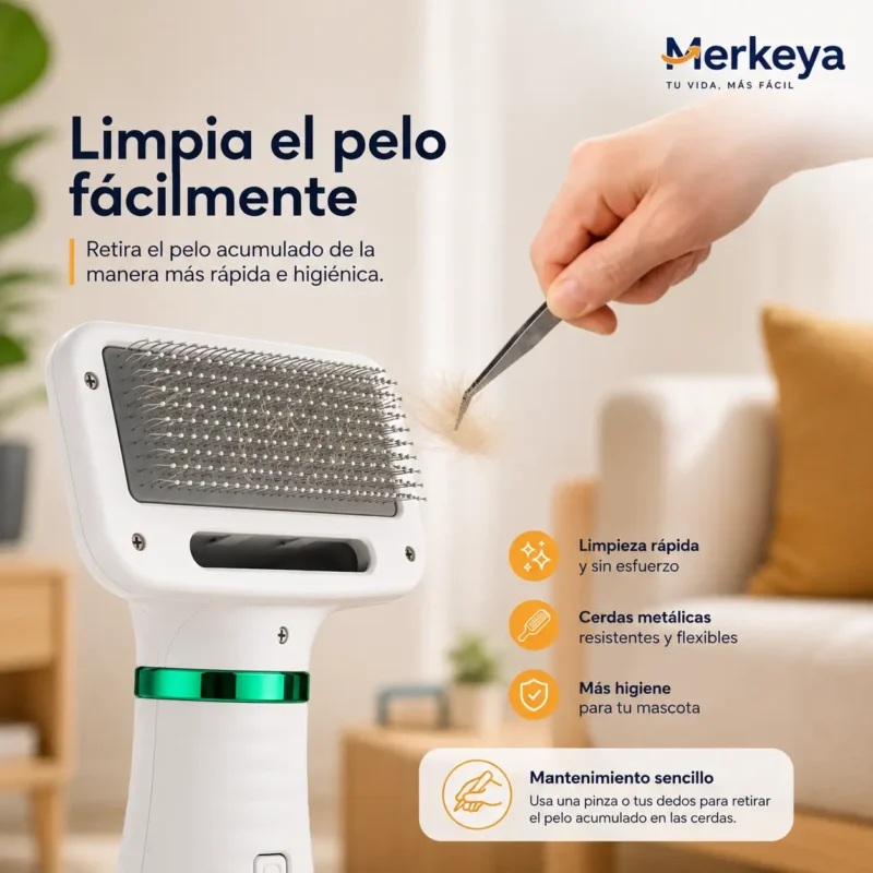 secador portatil para perros 2 en 1 con cable de 2 metros