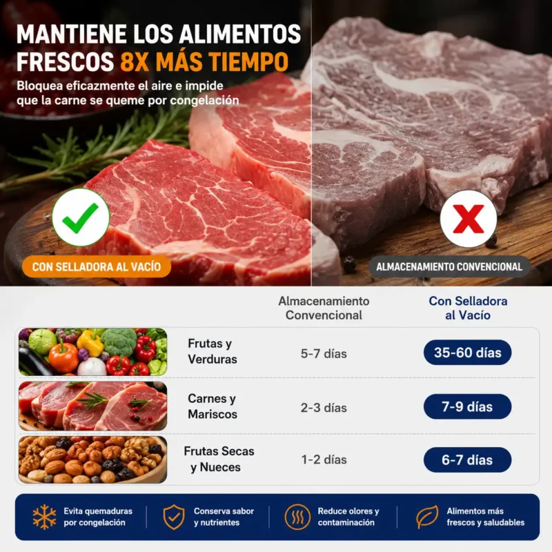 Empacadora al vacío para cocina